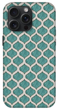 Load image into Gallery viewer, Turquoise Tile Pattern - Phone Case