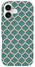 Load image into Gallery viewer, Turquoise Tile Pattern - Phone Case