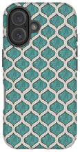Load image into Gallery viewer, Turquoise Tile Pattern - Phone Case