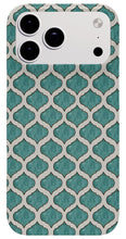 Load image into Gallery viewer, Turquoise Tile Pattern - Phone Case