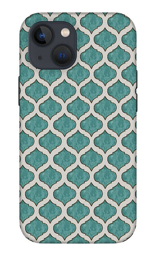 Turquoise Tile Pattern - Phone Case