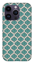 Load image into Gallery viewer, Turquoise Tile Pattern - Phone Case