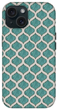 Load image into Gallery viewer, Turquoise Tile Pattern - Phone Case
