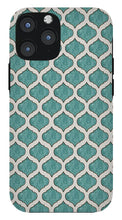 Load image into Gallery viewer, Turquoise Tile Pattern - Phone Case