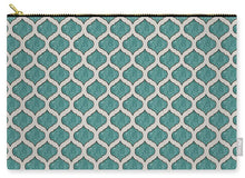 Load image into Gallery viewer, Turquoise Tile Pattern - Zip Pouch