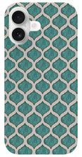 Load image into Gallery viewer, Turquoise Tile Pattern - Phone Case