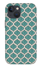 Load image into Gallery viewer, Turquoise Tile Pattern - Phone Case