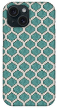 Load image into Gallery viewer, Turquoise Tile Pattern - Phone Case