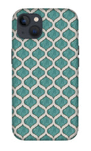 Load image into Gallery viewer, Turquoise Tile Pattern - Phone Case
