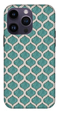 Load image into Gallery viewer, Turquoise Tile Pattern - Phone Case