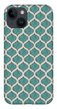 Load image into Gallery viewer, Turquoise Tile Pattern - Phone Case
