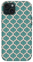 Load image into Gallery viewer, Turquoise Tile Pattern - Phone Case