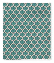Load image into Gallery viewer, Turquoise Tile Pattern - Blanket