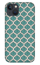 Load image into Gallery viewer, Turquoise Tile Pattern - Phone Case