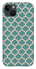 Load image into Gallery viewer, Turquoise Tile Pattern - Phone Case