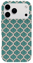 Load image into Gallery viewer, Turquoise Tile Pattern - Phone Case