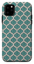 Load image into Gallery viewer, Turquoise Tile Pattern - Phone Case
