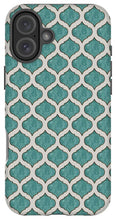 Load image into Gallery viewer, Turquoise Tile Pattern - Phone Case