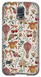 Vintage Valentine's Pattern - Phone Case