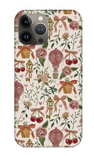 Load image into Gallery viewer, Vintage Valentine's Pattern - Phone Case