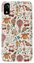 Load image into Gallery viewer, Vintage Valentine's Pattern - Phone Case