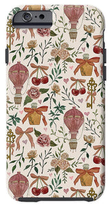 Vintage Valentine's Pattern - Phone Case