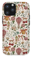 Load image into Gallery viewer, Vintage Valentine's Pattern - Phone Case