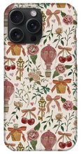 Load image into Gallery viewer, Vintage Valentine's Pattern - Phone Case