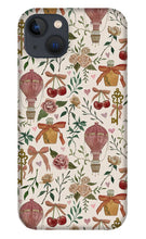 Load image into Gallery viewer, Vintage Valentine&#39;s Pattern - Phone Case