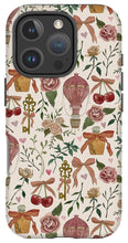 Load image into Gallery viewer, Vintage Valentine's Pattern - Phone Case