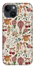 Load image into Gallery viewer, Vintage Valentine's Pattern - Phone Case