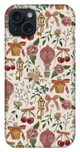 Load image into Gallery viewer, Vintage Valentine's Pattern - Phone Case