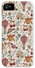 Load image into Gallery viewer, Vintage Valentine&#39;s Pattern - Phone Case