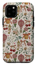 Load image into Gallery viewer, Vintage Valentine's Pattern - Phone Case