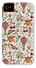 Load image into Gallery viewer, Vintage Valentine&#39;s Pattern - Phone Case