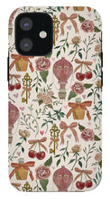Load image into Gallery viewer, Vintage Valentine's Pattern - Phone Case