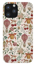 Load image into Gallery viewer, Vintage Valentine&#39;s Pattern - Phone Case