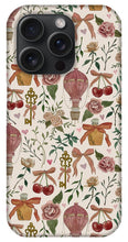 Load image into Gallery viewer, Vintage Valentine's Pattern - Phone Case