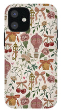 Load image into Gallery viewer, Vintage Valentine's Pattern - Phone Case