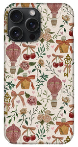 Vintage Valentine's Pattern - Phone Case