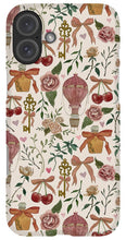 Load image into Gallery viewer, Vintage Valentine's Pattern - Phone Case