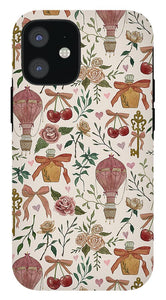 Vintage Valentine's Pattern - Phone Case