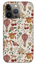 Load image into Gallery viewer, Vintage Valentine&#39;s Pattern - Phone Case