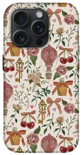 Load image into Gallery viewer, Vintage Valentine's Pattern - Phone Case