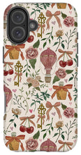 Load image into Gallery viewer, Vintage Valentine's Pattern - Phone Case
