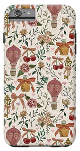 Vintage Valentine's Pattern - Phone Case