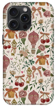 Load image into Gallery viewer, Vintage Valentine's Pattern - Phone Case
