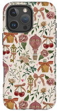 Load image into Gallery viewer, Vintage Valentine's Pattern - Phone Case