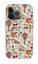 Load image into Gallery viewer, Vintage Valentine&#39;s Pattern - Phone Case