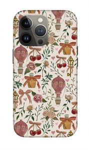 Vintage Valentine's Pattern - Phone Case